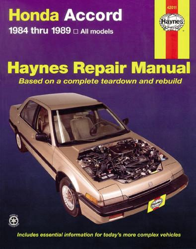 Honda Accord (84 - 89)