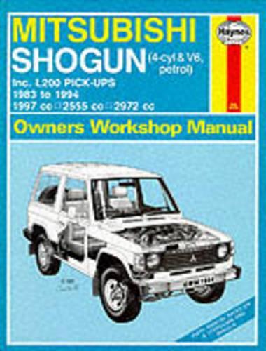 Mitsubishi Shogun and L200 Owner's Workshop Manual