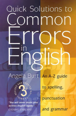 Quick Solutions to Common Errors in English