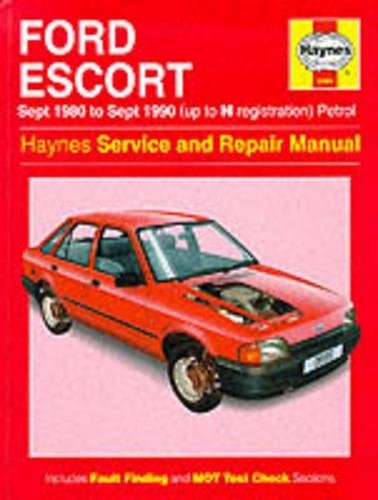 "Ford Escort (Petrol) 1980-90 Owner's Workshop Manual"