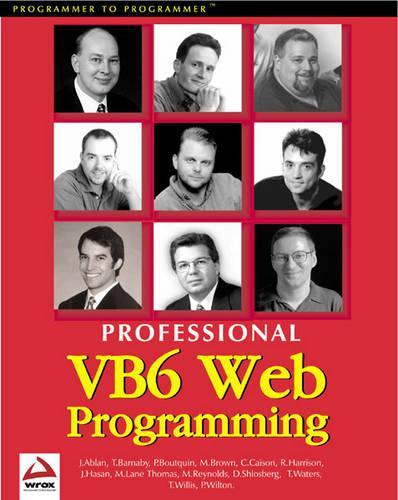 Professional VB6 Web Programming