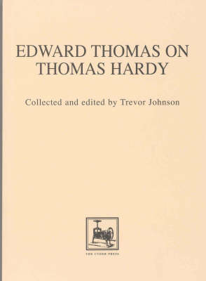 Edward Thomas on Thomas Hardy
