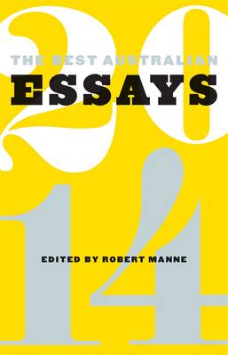 Best Australian Essays 2014