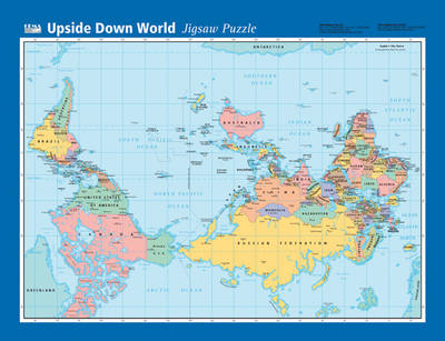 Upside Down World Map