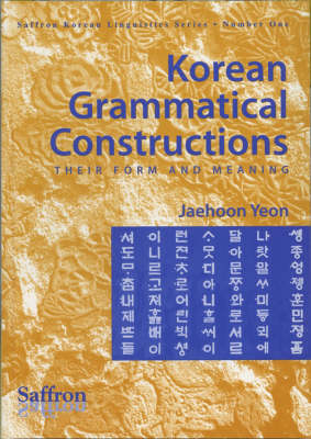 Korean Grammatical Constructions