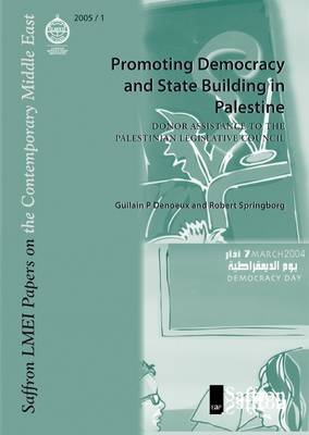 Promoting Democracy and State Building in Palestine