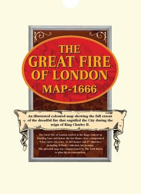 Great Fire of London Map 1666