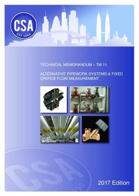 TM 11 Alternative Pipework Systems & Fixed Orifice Flow Measurement