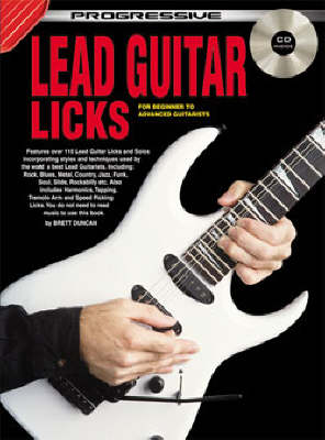 Progressive Lead Guitar Licks