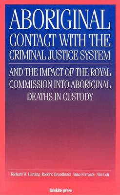 Aboriginal Contact with the Criminal Justice System