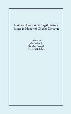 Texts and Contexts in Legal History