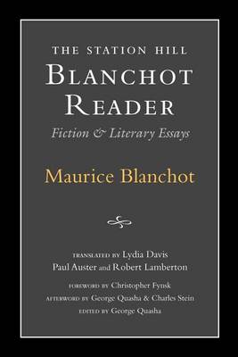 Blanchot Reader