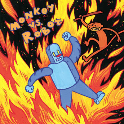 Monkey Vs Robot