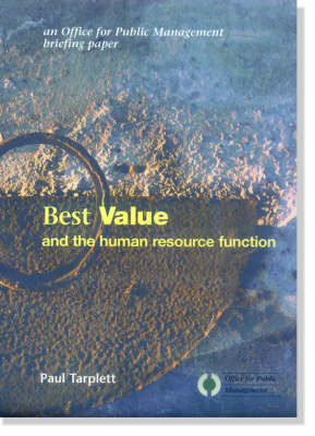 Bets Value and the Human Resources Function