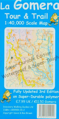 La Gomera Tour and Trail Map Super-durable Version