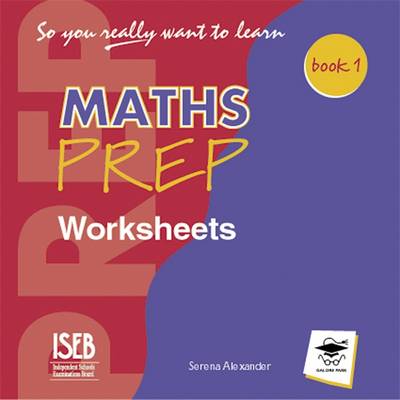So You Really Want to Learn Maths Book 1: Worksheets CD