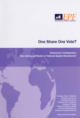One Share One Vote?