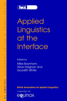 Applied Linguistics at the Interface