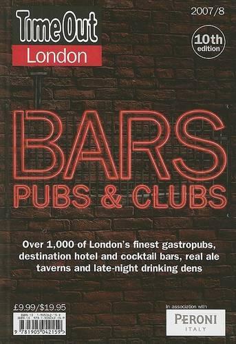 "Time Out" London Bars, Clubs and Pubs