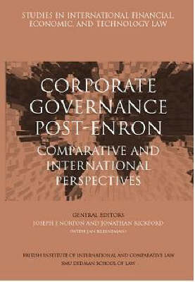 Corporate Governance Post-enron - Comparative and International Perspectives