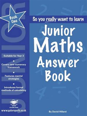 Junior Maths: Answers Book 1