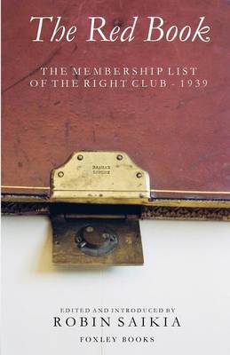 The Red Book - The Membership List of The Right Club - 1939