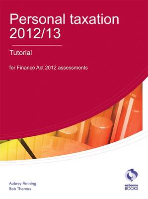 Personal Taxation 2012/13 Tutorial