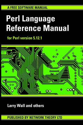 Perl Language Reference Manual - for Perl Version 5.12.1