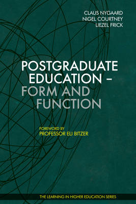 Postgraduate Education - Form and Function