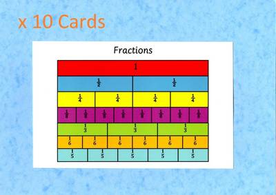 Fractions - Postcard - 10 Card Pack