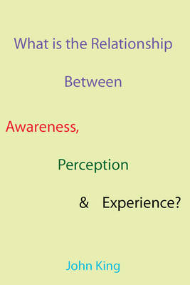 What is the Relationship Between Awareness, Perception & Experience?