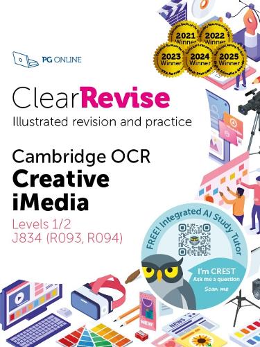 ClearRevise OCR Creative iMedia Levels 1/2 J834