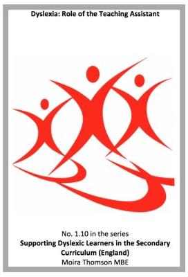 1.10 Dyslexia: Role of the Teaching Assistant