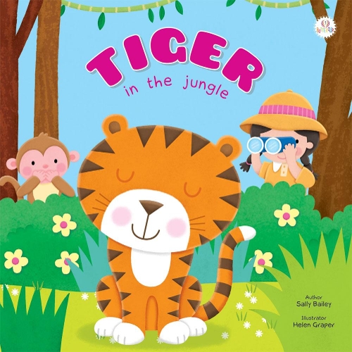 Tiger in the jungle