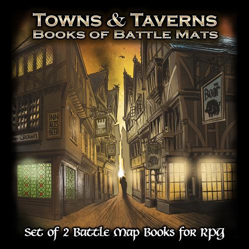 Towns & Taverns Books of Battle Mats