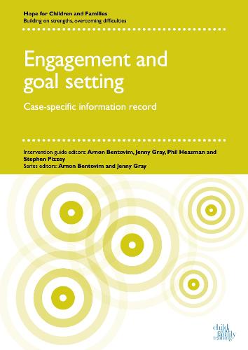 Engagement and goal setting: Case specific information record