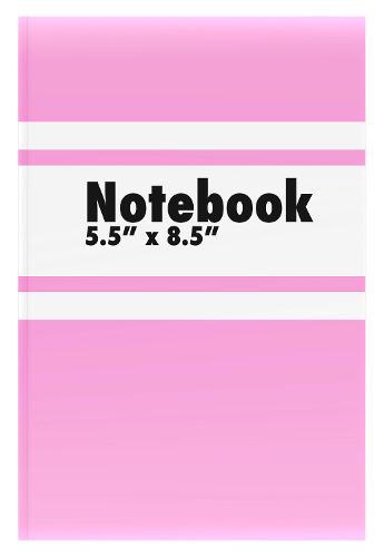 Notebook 5.5 x 8.5 inch Pink (13.97 x 21.59 cm)