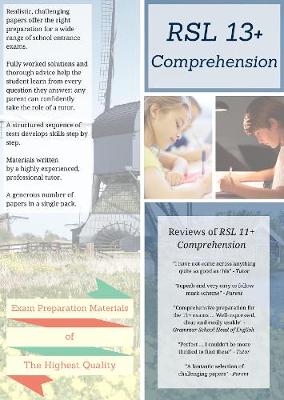 RSL 13+ Comprehension