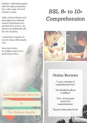 8+ to 10+ English Comprehension by RSL