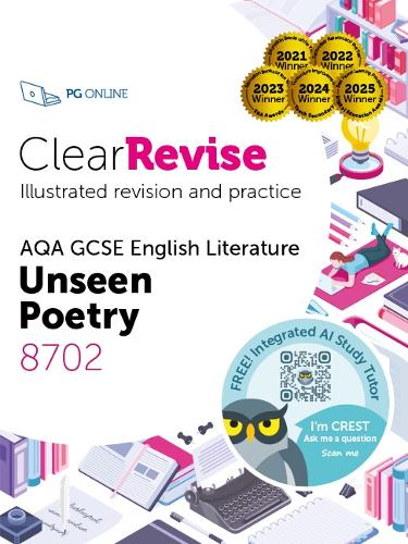 ClearRevise AQA GCSE English Literature: Unseen poetry