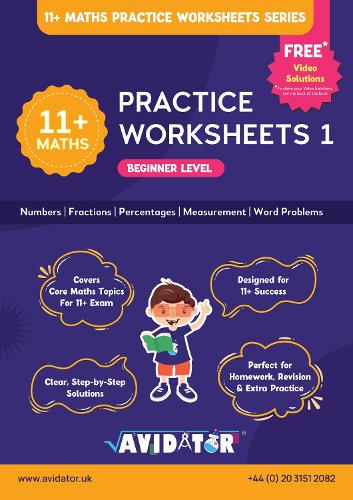 Practice Worksheets 1 (Beginner Level)- Color Edition
