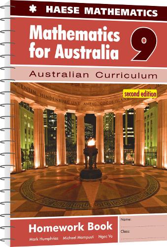Mathematics for Australia 9 Homework Book