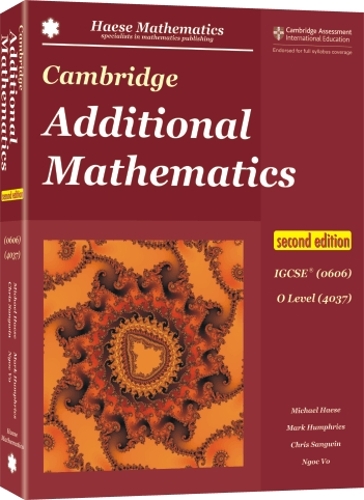 Cambridge Additional Mathematics IGCSE® (0606) O Level (4037)