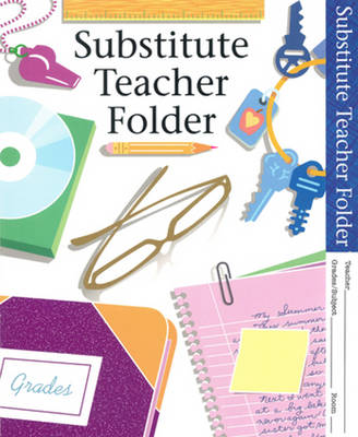Substitute Teacher Folder 12 pack