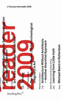 e–flux journal reader 2009