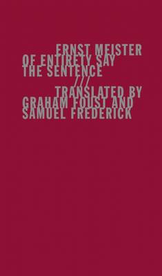 Of Entirety Say the Sentence
