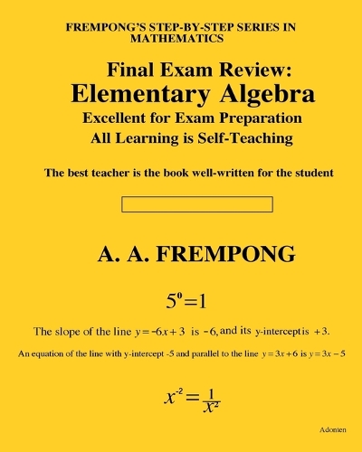 Final Exam Review