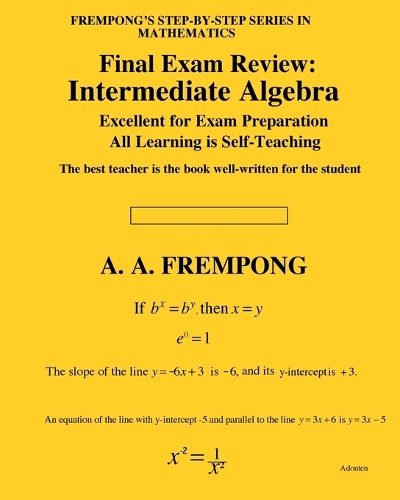 Final Exam Review
