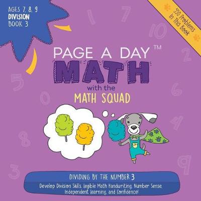Page a Day Math Division Book 3