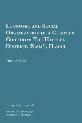 Economic and Social Organization of a Complex Chiefdom